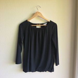 H&M Bubble Hem Blouse